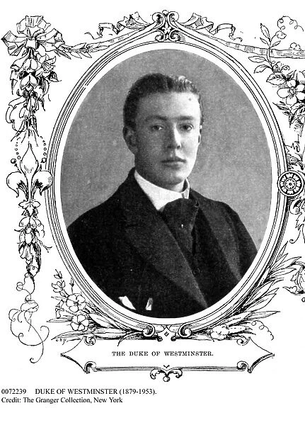 DUKE OF WESTMINSTER (1879-1953). Hugh Richard Arthur Grosvenor, 2nd Duke of Westminster