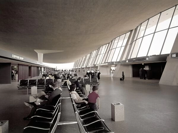 DULLES AIRPORT, c1965. Dulles International Airport in Dulles, Virginia