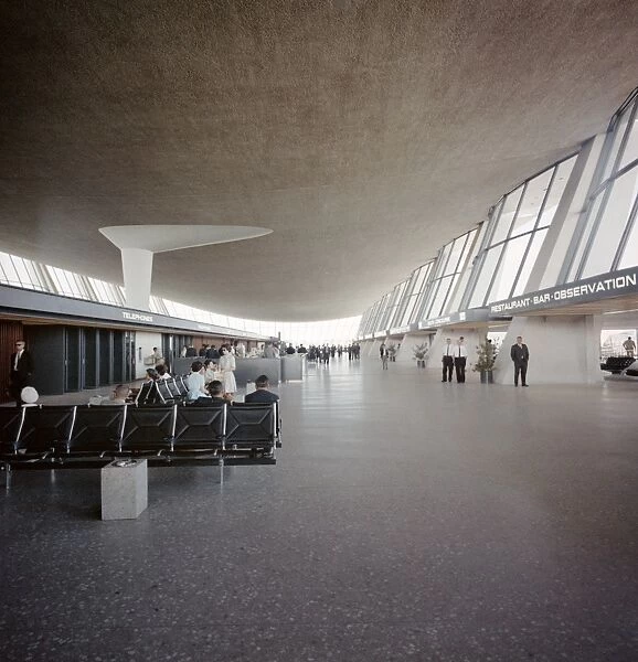 DULLES AIRPORT, c1965. Dulles International Airport in Dulles, Virginia