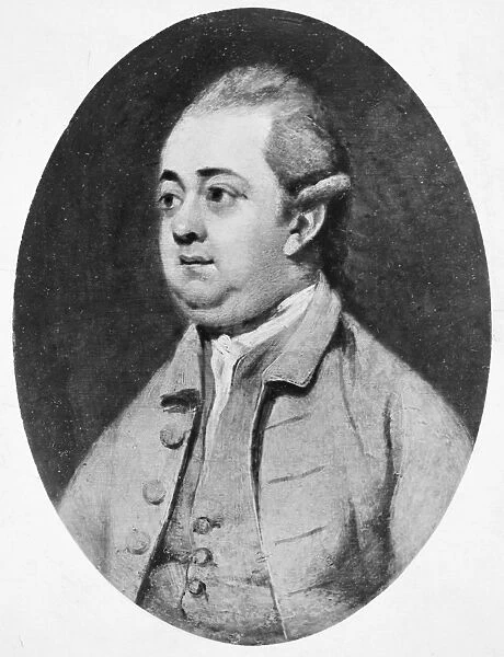 EDWARD GIBBON (1737-1794). English historian. Oil on canvas by Henry Walton