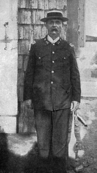 EDWARD HUNTER (1839-1928). American Army officer. Colonel Hunter at Guayama, Puerto Rico