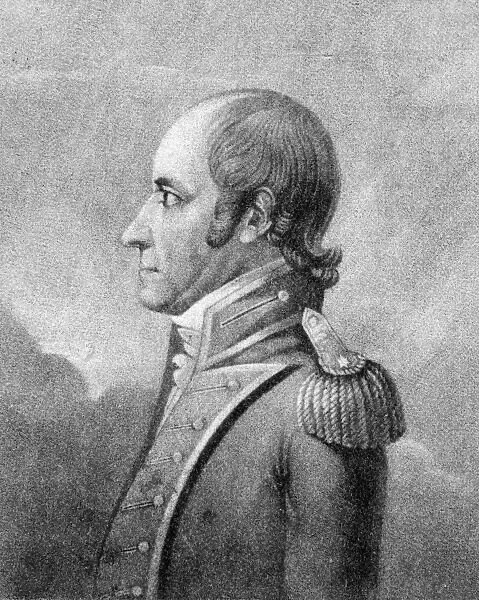 EDWARD PREBLE (1761-1807). American naval officer. Lithograph, American, 19th century