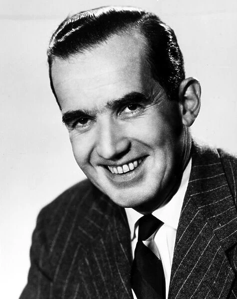 EDWARD R. MURROW (1908-1965). American broadcast journalist and news commentator. Photograph, c1953
