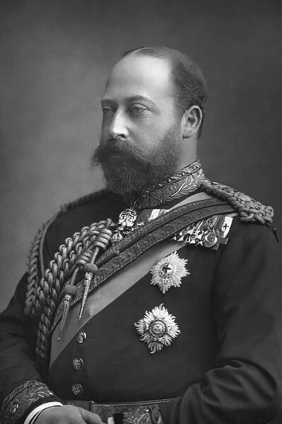 EDWARD VII (1841-1910). King of Great Britain, 1901-1910. As the Prince of Wales