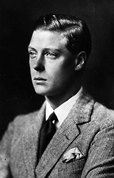 EDWARD VIII (1894-1972). King of Great Britain, 1936. When Prince of Wales