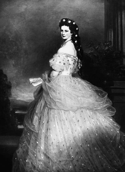 ELIZABETH OF AUSTRIA (1837-1898). Empress of Austria, 1854-1898