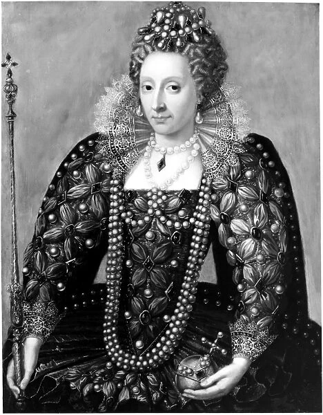 ELIZABETH I (1533-1603). Queen of England and Ireland, 1558-1603