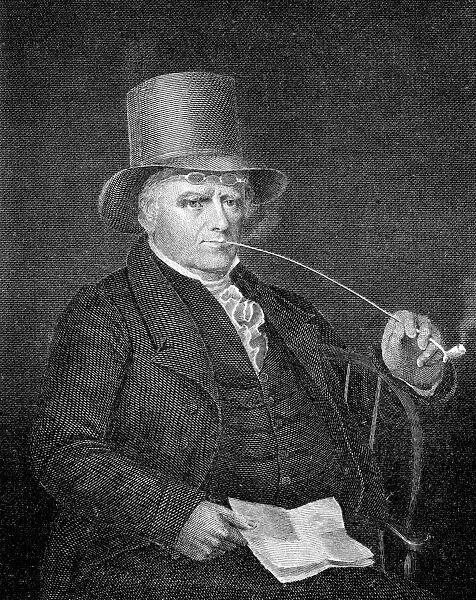 ELKANAH WATSON (1758-1842). American merchant, canal promoter, agriculturist and historian. Steel engraving, 19th century