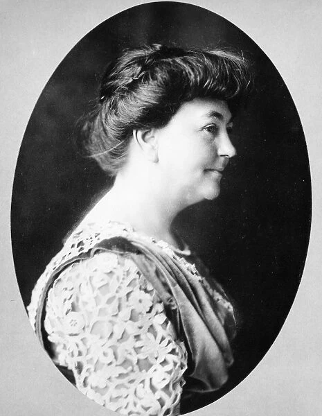 ELLEN LOUISE AXSON WILSON (1860-1914). Wife of Woodrow Wilson. Photographed in 1912