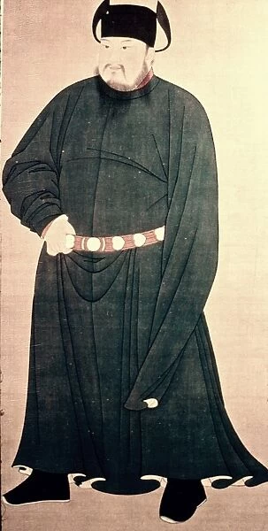 EMPEROR CHAUNG TSUNG (923-926). Personal name Li Cunxu. Chinese Emperor of the later T ang Dynasty