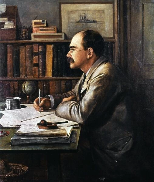 English writer. Oil on canvas, 1899, by Sir Philip Burne-Jones