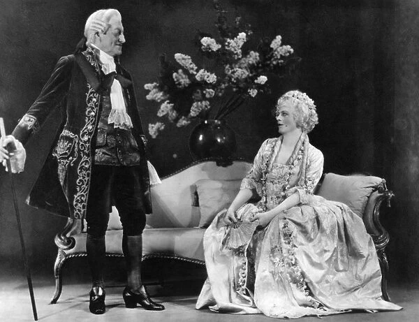 ETHEL BARRYMORE (1879-1959). American actress. With John Drew in School for Scandal