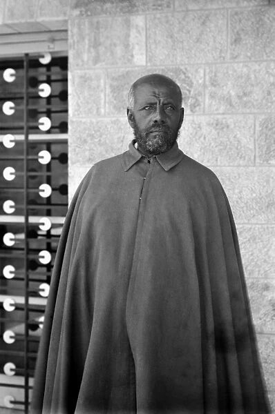 ETHIOPIAN NOBLEMAN, 1920s. An Ethiopian nobleman and military leader, identified as Ras Kasa