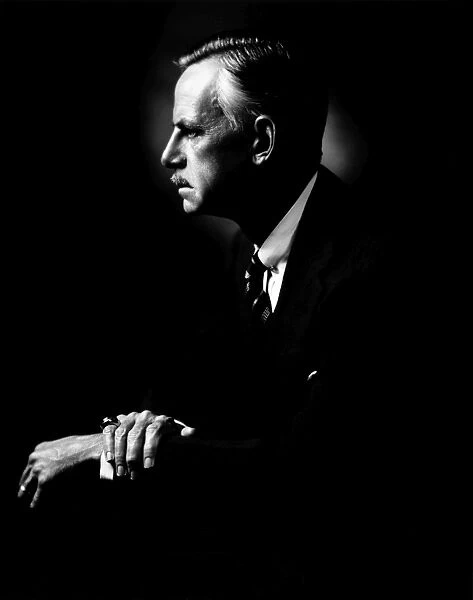 EUGENE GLADSTONE O NEILL (1888-1953). American playwright. Photographed in 1933