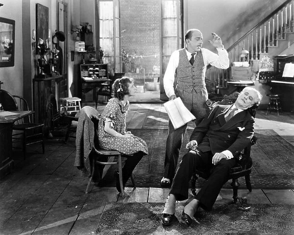 EVERYBODYs ACTING, 1926. Betty Bronson, Stuart Holmes and Edward Martindel
