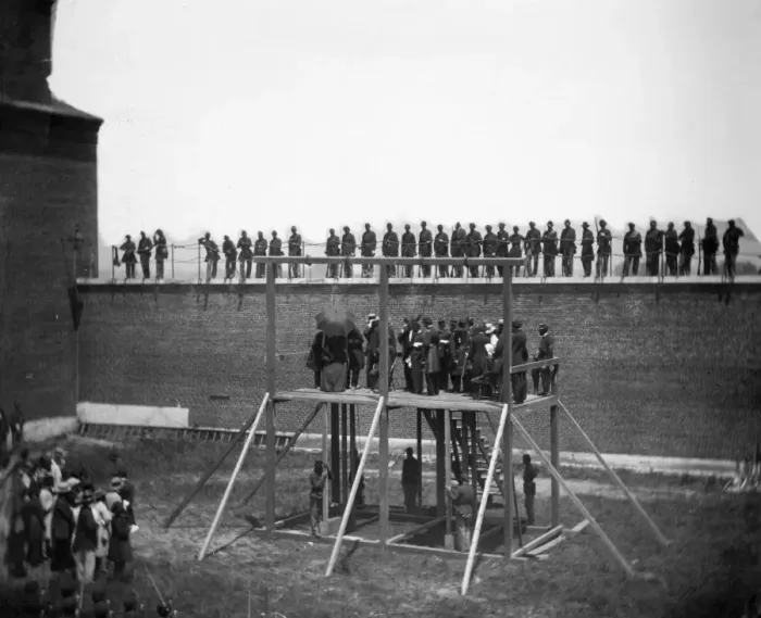 Framed Print : Execution of Conspirators