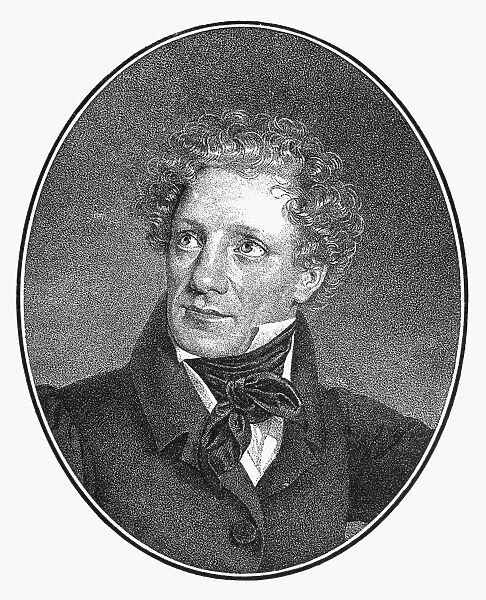 FERDINAND RAIMUND (1790-1836). Austrian actor and playwright. Lithograph, 1829