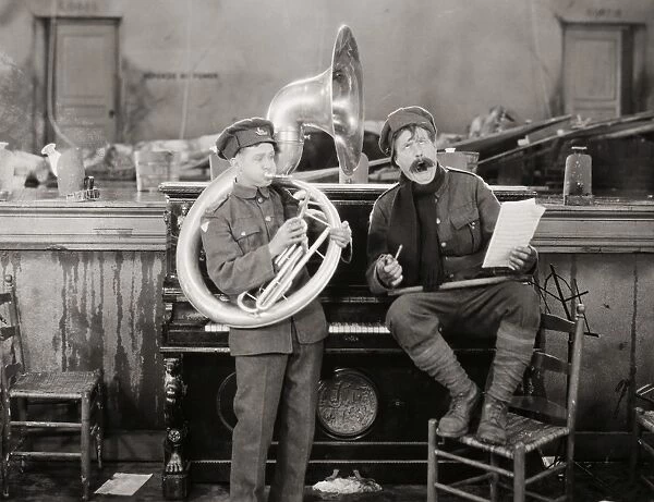 FILM: THE BETTER OLE, 1926. Starring Syd Chaplin