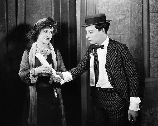 FILM: COLLEGE, 1927. Starring Buster Keaton