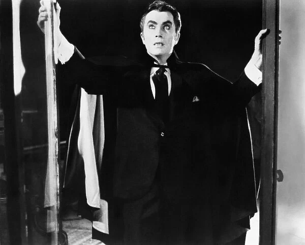 FILM: COUNT YORGA, VAMPIRE. Robert Quarry in the title role of the 1970 horror movie Count Yorga, Vampire