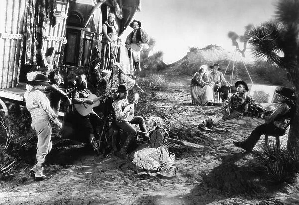 FILM: IN OLD ARIZONA, 1929. Still from the film In Old Arizona. Photograph, 1929