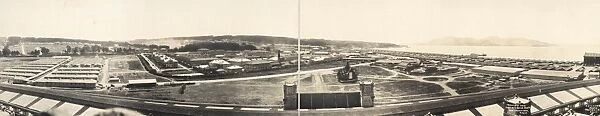 FORT WINFIELD SCOTT, 1919. Panoramic view of Fort Winfield Scott and the Presidio