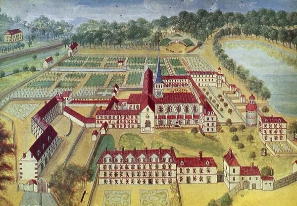 FRANCE: PORT-ROYAL, 1700. The Cistercian convent of Port-Royal, which was the Jansenist
