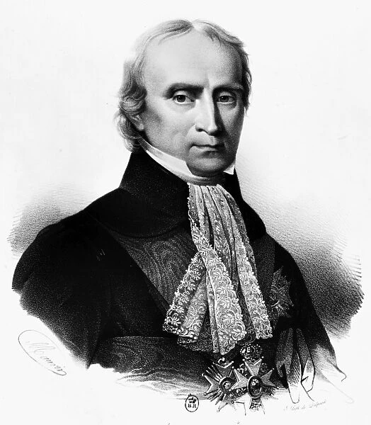 FRANCOIS BARBE-MARBOIS (1745-1837). French statesman and diplomat, negotiated the