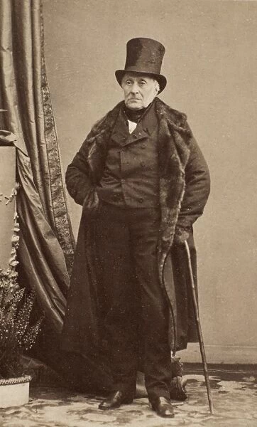 FRANCOIS GUIZOT (1787-1874). Francois Pierre Guillaume Guizot. French historian