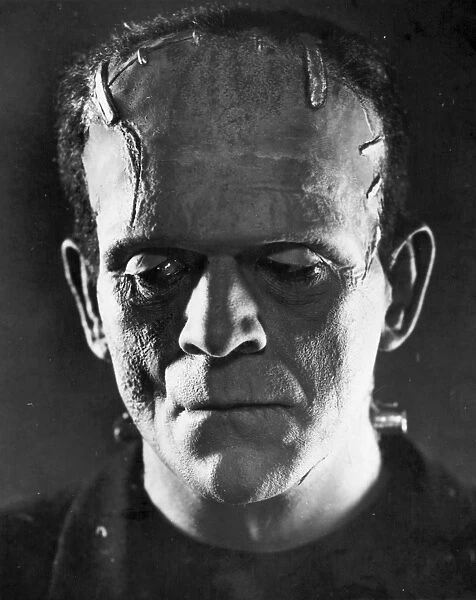 FRANKENSTEIN, 1931. Boris Karloff as the monster