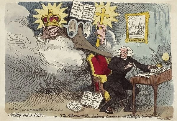 FRENCH REVOLUTION: CARTOON. Smelling Out a Rat
