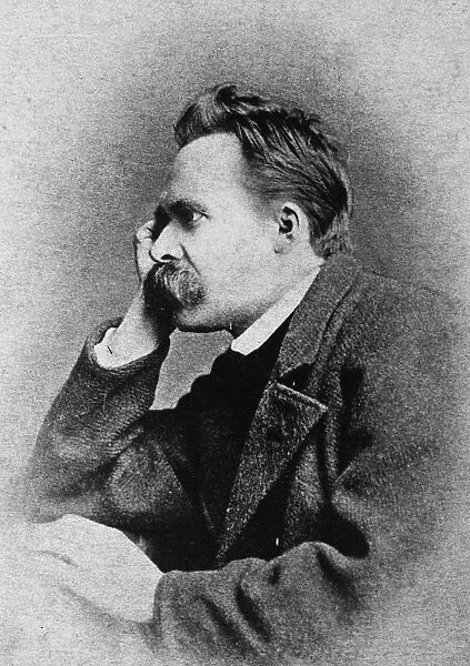 FRIEDRICH NIETZSCHE (1844-1900). German philosopher and poet