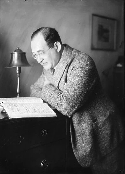 FRIEDRICH SCHORR (1888-1953). Hungarian bass-baritone opera singer. Photograph