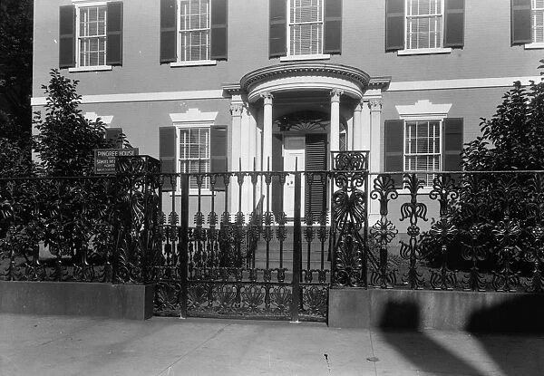 GARDNER-PINGREE HOUSE. The Federal style Gardner-Pingree House at 128 Essex Street in Salem