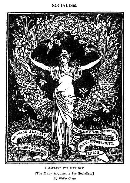 A GARLAND FOR MAY DAY, 1913. A Garland for May day [The Many Arguments for Socialism]