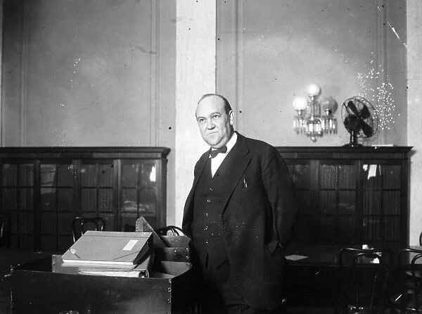 GASTON B. MEANS (1879-1938). American detective and swindler. Photographed in 1924