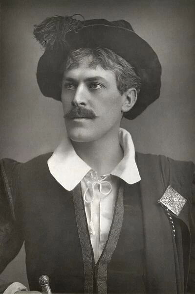 GEORGE ALEXANDER (1858-1918). British actor. Photograph by W. & D. Downey, c1893