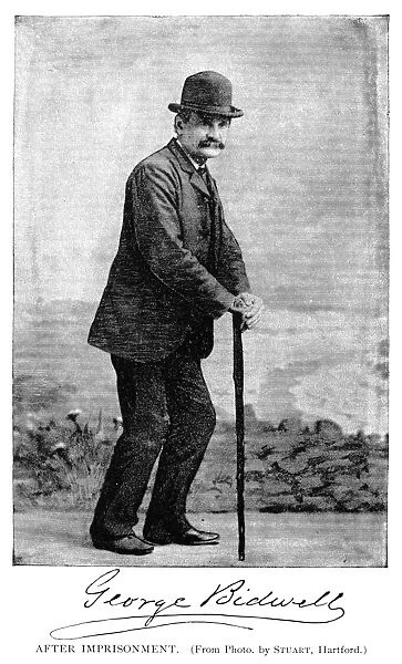 GEORGE BIDWELL (c1837-1899). American con man