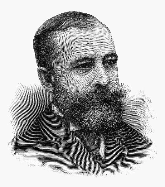 GEORGE C. MAGOUN (1840-1893). American railroad executive, Chairman of the Board of the Atchison