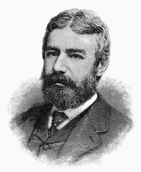 GEORGE COPPELL (c1837-1901). American businessman and financier. Engraving, American
