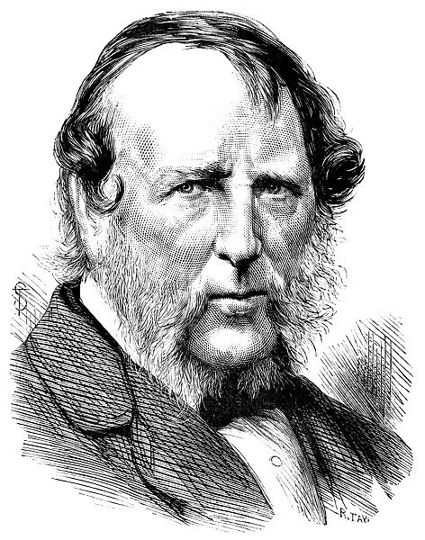 GEORGE CRUIKSHANK (1792-1878). English caricaturist and illustrator. Wood engraving, 1872