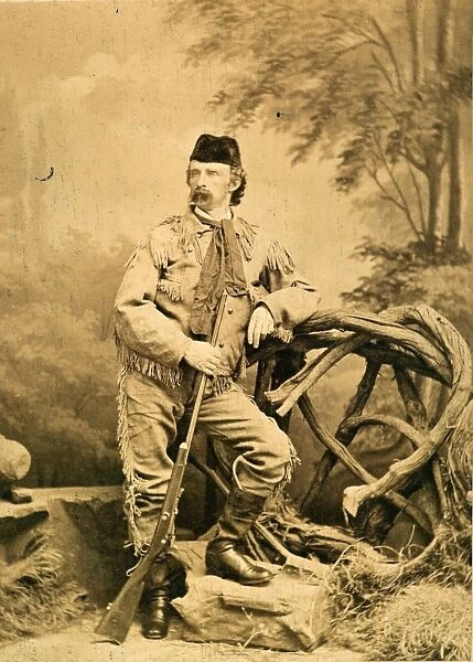 GEORGE CUSTER (1839-1876). American army officer. Photographed c1875
