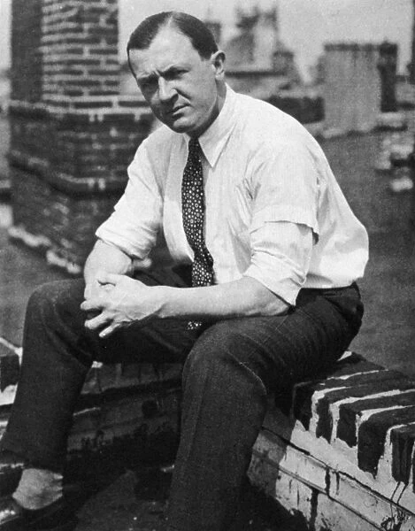 GEORGE GROSZ (1893-1959). American (German born) painter. Photographed in 1932 in New York City