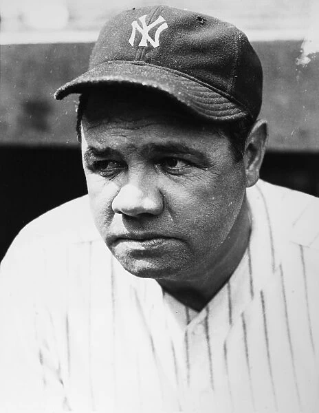GEORGE H. RUTH (1895-1948). Known as Babe Ruth. American baseball player. Photographed while playing for the New York Yankees, 1932
