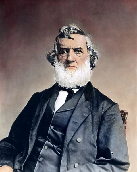 GIDEON WELLES (1802-1878). U. S. Secretary of the Navy, 1861-1869