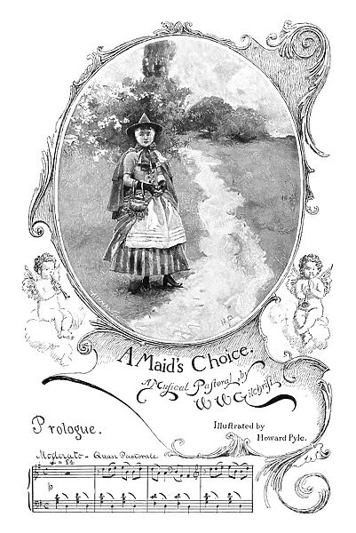 GILCHRIST: A MAIDs CHOICE. First page of A Maids Choice, a Musical Pastoral