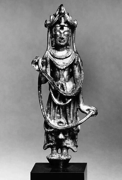 Gilt bronze figure of a bodhisattva. Sui Dynasty, 589-618 A. D