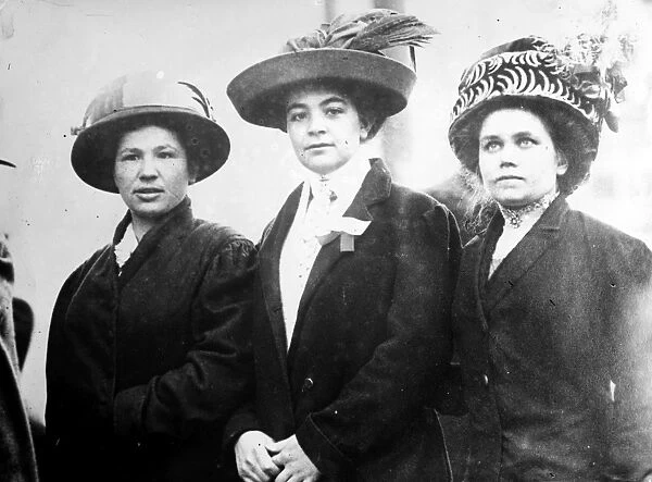 MILL GIRLS, c1913. Portuguese mill girls in Lowell, Massachusetts. Photograph, c1913