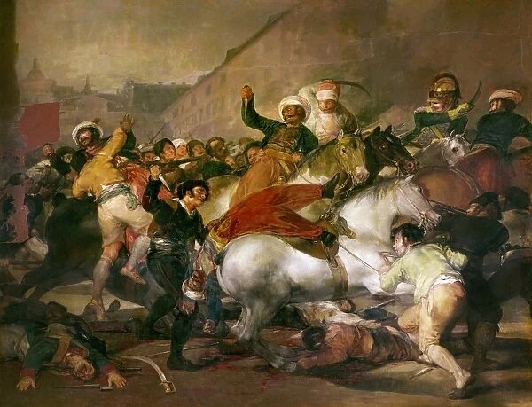 GOYA: SECOND OF MAY 1808. The Second of May 1808 (The Charge of the Mamelukes)