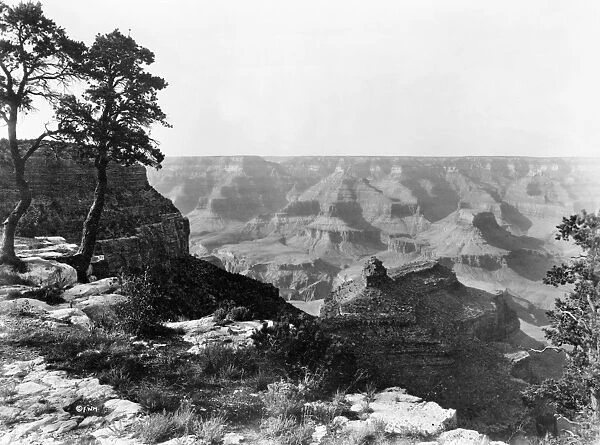 GRAND CANYON, c1913. A view of the Grand Canyon in Arizona. Photographed c1913
